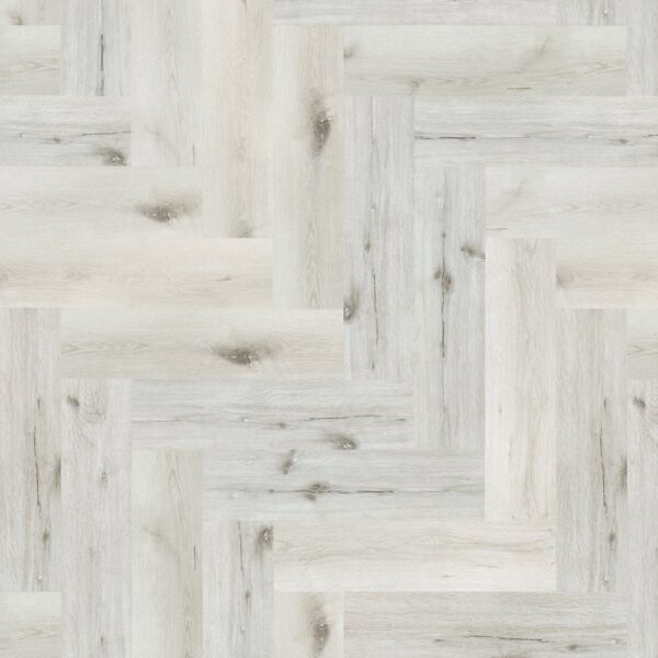 White Rock Oak - Lifestyle SPC Herringbone 5.5mm Rigid Core Vinyl Flooring (119019) - Image 2